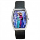 Disney Frozen Elsa And Anna - High Quality Barrel Style Watch