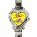 Roobarb And Custard - Heart Shaped Italian Charm Watch