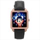 Disney Mickey Mouse - Square Unisex Rose Gold Tone Watch
