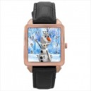 Disney Frozen Olaf - Square Unisex Rose Gold Tone Watch