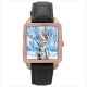 Disney Frozen Olaf - Square Unisex Rose Gold Tone Watch