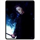 Halloween Michael Myers - Large Throw Fleece Blanket 