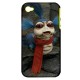 Labyrinth Worm - Apple iPhone 4 or 4S Silicone And Hardshell Dual Case