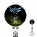 Legend Of Zelda Triforce - Stainless Steel Nurses Fob Watch