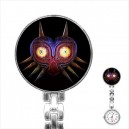 Legend Of Zelda Mask - Stainless Steel Nurses Fob Watch