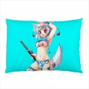 Anime Manga Girl - Pillow Case
