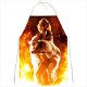 Lady Ga Ga La Chameleon - BBQ/Kitchen Apron