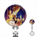 Disney Beauty And The Beast - Stainless Steel Nurses Fob Watch