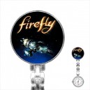 Firefly - Stainless Steel Nurses Fob Watch