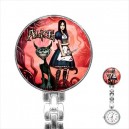 Alice Madness Returns - Stainless Steel Nurses Fob Watch
