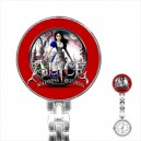 Alice Madness Returns - Stainless Steel Nurses Fob Watch