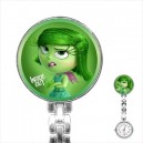 Disney Inside Out Disgust - Stainless Steel Nurses Fob Watch