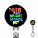 Disney Inside Out - Stainless Steel Nurses Fob Watch