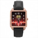 Star Wars Kylo Ren Light Saber - Square Unisex Rose Gold Tone Watch