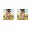 Shrek Donkey - Cufflinks (Square)