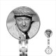 John Wayne - Stainless Steel Nurses Fob Watch