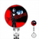Jack Skellington The Nightmare Before Christmas - Stainless Steel Nurses Fob Watch
