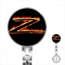 Zorro - Stainless Steel Nurses Fob Watch