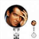 Pierce Brosnan - Stainless Steel Nurses Fob Watch