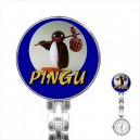 Pingu - Stainless Steel Nurses Fob Watch