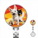 Disney Bolt - Stainless Steel Nurses Fob Watch