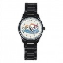 Coldplay - Mens Black Stainless Steel Round Watch