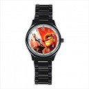 Disney The Lion King - Mens Black Stainless Steel Round Watch