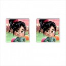 Wreck It Ralph Vanellope Von Schweetz - Cufflinks (Square)