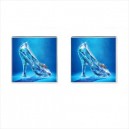 Disney Cinderella Slipper - Cufflinks (Square)