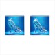 Disney Cinderella Slipper - Cufflinks (Square)