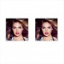 Kate Upton - Cufflinks (Square)