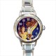 Disney Beauty And The Beast - Round Italian Charm Watch