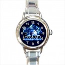 Casper - Round Italian Charm Watch