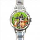 Disney Jungle Book - Round Italian Charm Watch