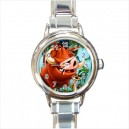 Disney The Lion King - Round Italian Charm Watch