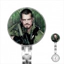Suicide Squad Rick Flag - Stainless Steel Nurses Fob Watch