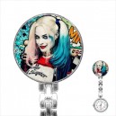 Suicide Squad Harley Quinn - Stainless Steel Nurses Fob Watch