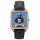 Mad Max - Square Unisex Rose Gold Tone Watch