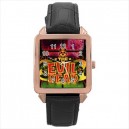 The Evil Dead - Square Unisex Rose Gold Tone Watch