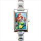 Disney Ariel The Little Mermaid - Rectangular Italian Charm Watch