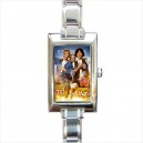 Bill And Teds Excellent Adventure - Rectangular Italian Charm Watch