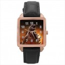 Godzilla - Square Unisex Rose Gold Tone Watch