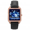 Casper - Square Unisex Rose Gold Tone Watch