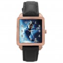 Jet Lee The One - Square Unisex Rose Gold Tone Watch