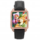 Disney Robin Hood - Square Unisex Rose Gold Tone Watch