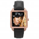 Kelly Rowland - Square Unisex Rose Gold Tone Watch