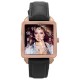 Kate Upton - Square Unisex Rose Gold Tone Watch