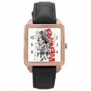 Eminem Slim Shady - Square Unisex Rose Gold Tone Watch