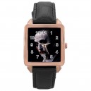 John Kramer Jigsaw - Square Unisex Rose Gold Tone Watch
