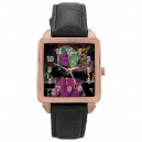 Bladerunner 2049 - Square Unisex Rose Gold Tone Watch